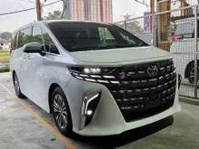 2025 Toyota Alphard 2.5 Z SPEC JBL (FREE 8 YRS WARRANTY)