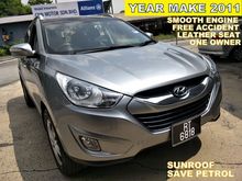 2011 Hyundai Tucson 2.0 SUV (A) PERFECT CONDITION WITH PANORAMIC SUNROOF LEATHER SEAT PUSH START SAVE PETROL