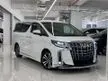 Recon 2019 Toyota Alphard 2.5 G S C Package MPV FULL SPEC/ NO SUNROOF/ JBL 360 CAMERA/ 5 YEARS WARRANTY