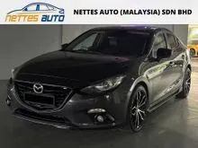 2017 Mazda 3 2.0 SKYACTIV-G High Sedan / Low Mileage / Tiptop Condition / Apple Carplay / Head Up Display / Lane Assist / Credit Loan