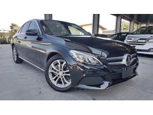 2016 Mercedes-Benz C200 2.0 Avantgarde Demo Car Japan Spec Keyless Radar Safety System Blind Spot LKA Unregister for sale