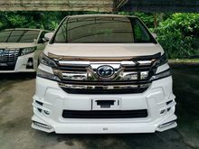 2015 Toyota Vellfire 2.5 Z G Edition TRD