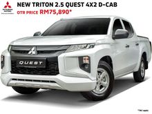 2019 Mitsubishi Triton 2.5 Quest Pickup Truck BIG DISCOUNT!!!