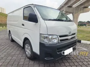 2013 Toyota Hiace 2.5 Panel Van Van