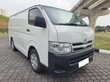 2013 Toyota Hiace 2.5 (M) Panel Van