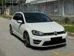 Recon 2017 Volkswagen Golf 2.0 R Hatchback + Sunroof + Race Mode + Low Mileage + 5 Year Warranty