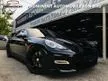 Used PORSCHE PANAMERA 4.8 TURBO WTY 2025 2011,CRYSTAL BLACK IN COLOUR,FULL LEATHER RED IN COLOUR,POWER BOOT,ONE OF MALAY DATO OWNER