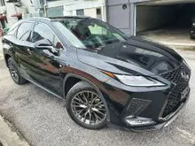2021 Lexus RX 300 2.0 F Sport SUV / GRADE 4 / 37K MILEAGE / 7 YEARS WARRANTY / MARK LEVINSON SOUND SYSTEM / PANORAMIC ROOF / HUD / BSM / POWER BOOT