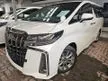Recon 2020 Toyota Alphard 2.5 SUNROOF TYPE GOLD UNREG KL AP