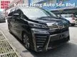 Recon YEAR MADE 2018 Unreg NEW FACELIFT Toyota Vellfire 2.5 ZG Pilot Seat 3 LED Headlamp BSM DIM 360 Cameras ((( 5 YEARS WARRANTY ))) - Cars for sale