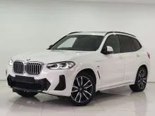 2022 BMW X3 2.0 xDrive30e M Sport Under Warranty