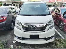 2013 Toyota Vellfire 3.5 VL MPV