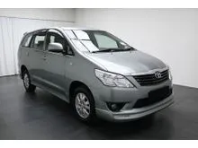 2013 Toyota Innova 2.0 E MPV
