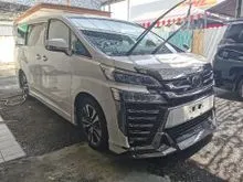 2018 Toyota Vellfire 2.5 ZG (A) Original Japan Modellista Body Grade 4.5 DIM Alpine