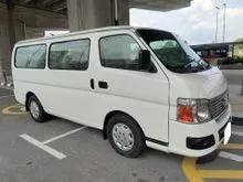 2012 Nissan Urvan 3.0 (M) Window Van 14Seat