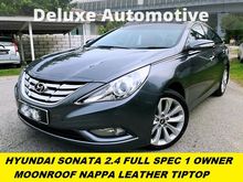 2013 Hyundai Sonata 2.4 Premium Sedan 1 OWNER ORI PAINT MOONROOF NAPPLE LEATHER TIPTOP CONDITION