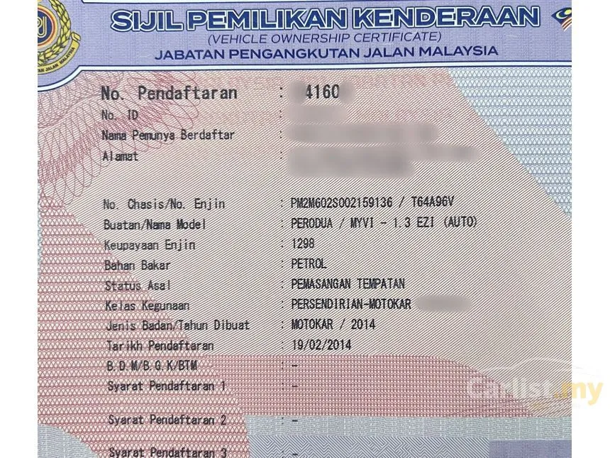 2014 Perodua Myvi SE Hatchback