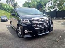 2015 Toyota Alphard 2.5 G S C Package MPV