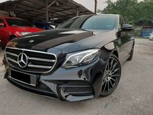 2018 MERCEDES BENZ E300 2.0 TURBO AMG SPEC 2019 CKD E350 LOCAL WARRANTY UNTIL 2022 PRE OWNED CYCLE & CARRIAGE BINTANG