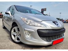 2012 Peugeot 308 1.6 (A) TURBO PANOROMIC SUNROOF 6 SPEED