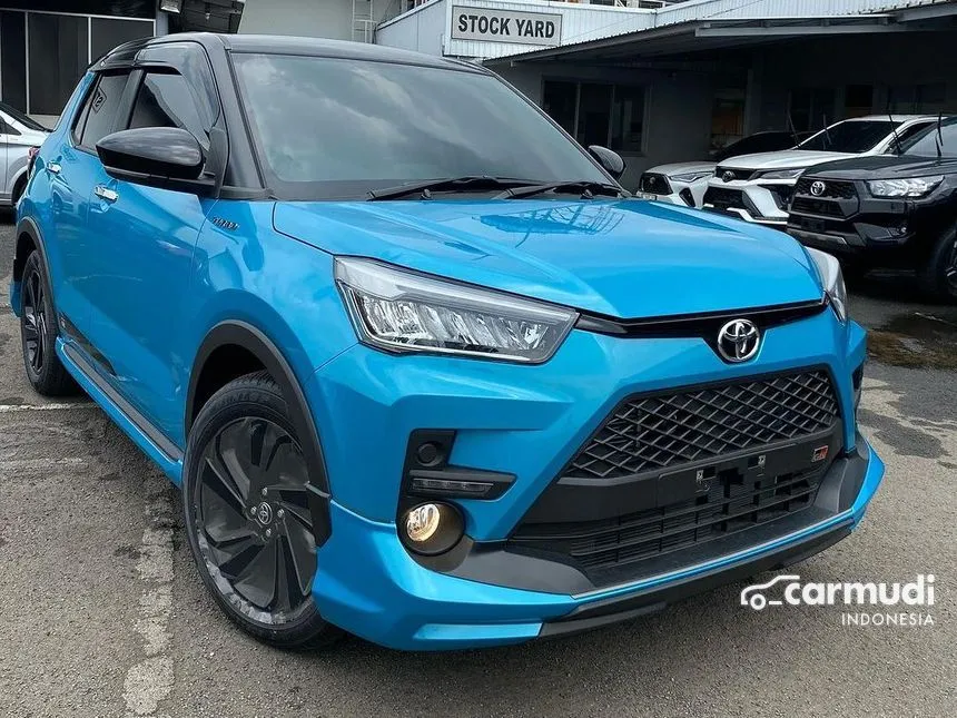 Jual Mobil Toyota Raize 2024 GR Sport 1.0 di Jawa Barat Automatic Wagon Biru Rp 220.000.000