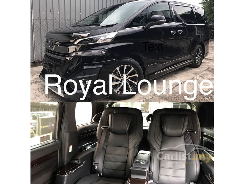 Toyota Vellfire 2016 Executive Lounge 3 5 In Kuala Lumpur Automatic Mpv Black For Rm 888 000 4097748 Carlist My