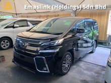 2015 Toyota Vellfire 2.5 ZG surround camera precrash system JBL system sunroof pilot seat unregistered