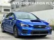 Recon 2020 Subaru WRX STI 2.0 Manual Type S Sedan Unregistered Facelift Come With Brembo Brake Kit Front Six Pot Rear Two Pot Yellow Paint 304 Hp 6 Speed M