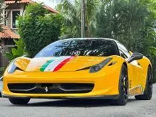 IMPORT BARU BEST DEAL IN TOWN FULLY LOADED 2010 Ferrari 458 4.5 Italia Coupe
