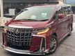 Recon ELS JBL 360CAM WINE RED 2019 Toyota Alphard 3.5 Executive Lounge S VVIP SEAT KEN 012 273 4319 OFFER NEGO TILL GO - Cars for sale