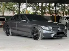 [ LOANKEDAI ] 2018 Mercedes-Benz AMG C43 3.0 4MATIC Sedan W205 9G-TRONIC Panoramic Powerboot Burmester 360Camera FULLSPEC LikeNEW