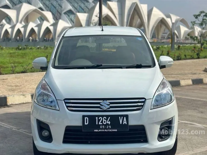 Jual Mobil Suzuki Ertiga 2015 GL 1.4 di Jawa Barat Manual MPV Putih Rp 135.000.000