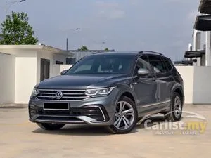 2022 Volkswagen Tiguan 2.0 Allspace R-Line 4MOTION SUV Full VW Service Record One Owner Only Good Condition