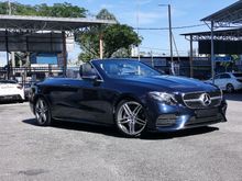 2019 Mercedes-Benz E300 2.0 AMG Line Premium Plus Convertible with 360 Surround Camera, Burmester Sound System & Ori 14k Miles Only