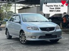 2004 Toyota Vios 1.5 E Sedan