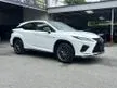 Recon 2021 Lexus RX300 2.0 F Sport SUV BLACK INTERIOR WITH WHITE STRIPES