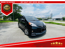 Perodua ALZA BESTT FAMILY CAR 1WARRTY DEALL 2013 2012