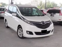 2015 Mazda Biante 2.0 SKYACTIV-G MPV WARRANTY PADDLE SHIFT REVERSE CAMERA LEATHER SEAT POWER DOOR REAR TV