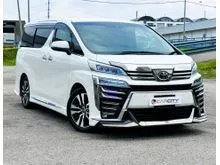 2021 Toyota Vellfire 2.5 ZG MPV PREMIUM HIGH SPEC 3 EYES HEADLAMP LIMITED FACELIFT VERSION COME WITH WARRANTY