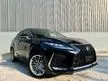 Recon 2021 Lexus RX300 2.0 F Sport NEW FACELIFT MODEL PANAROMIC ROOF 360 CAMERA 4 LED GRADE 5A JAPAN UNREG - Cars for sale