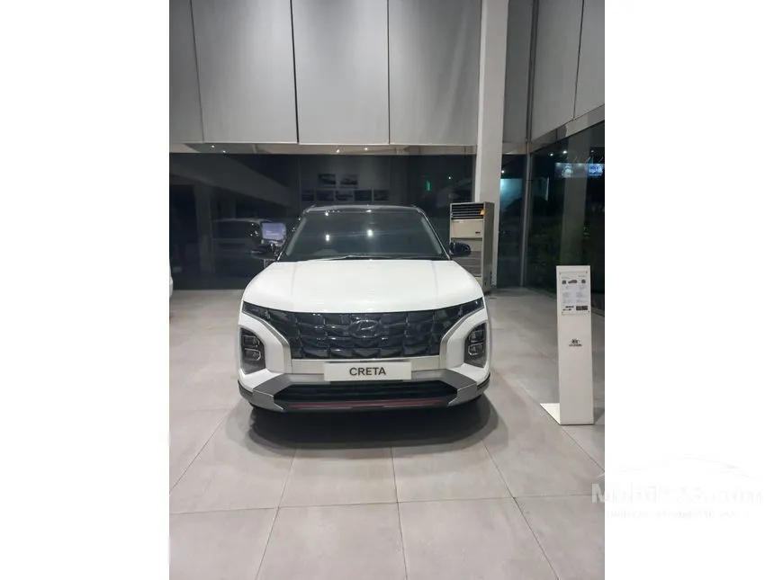 Jual Mobil Hyundai Creta 2024 Prime 1.5 di Banten Automatic Wagon Putih Rp 333.800.000