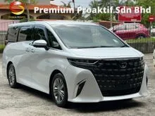 5991KM 6A READYSTOCK 2025 Toyota Alphard 2.5 Z Modelista MPV