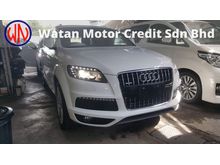 2011 Audi Q7 3.0 TFSI S Line Unreg (0% GST)