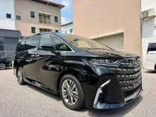 2024 Toyota Alphard 2.5 Z MPV SUNROOF ADVANCE DRIVE SIDESTEP HUD 360CAM GRADE 5A UNREG