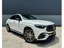 2024 Mercedes-Benz AMG GLC43 2.0 4MATIC Coupe AIRCON SEATS 360 CAMERA BURMESTER SOUND 11K+ KM ONLY GRADE 5A JAPAN FULL SPEC UNREG