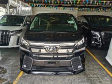 2016 Toyota Vellfire 2.5 ZG FULL LEATHER MPV