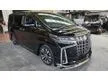Recon 2021 UNREG Toyota Alphard 2.5 (A) SC FULL SPEC SUNROOF MOONROOF PILOT SEAT 7 SEATER with 5 Year Warranty