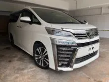 2021 Toyota Vellfire 2.5 ZG , SUNROOF, DIM, BSM, ROOF MON