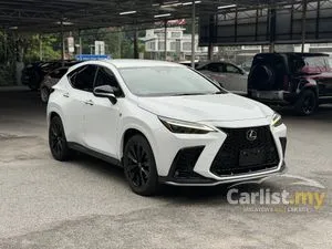 2022 Lexus NX 350 2.4 F Sport - 4Camera - Black Leather Seat - Head Up Display - Blind Spot Monitor - Power Boot