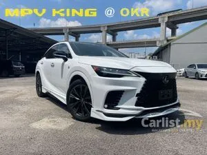 2024 Lexus RX 350 RX350 2.4 T F Sport / GRADE 5A / FULL SPEC / PANORAMIC / 360 CAMERA / TRD / HUD / BSM / DIM / MARK LEVINSON / RED & BLACK INTERIOR